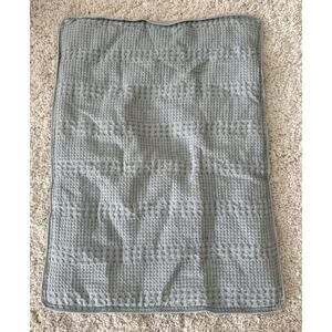 Pottery Barn Dusty Blue Cotton Standard Sham Pillowcase